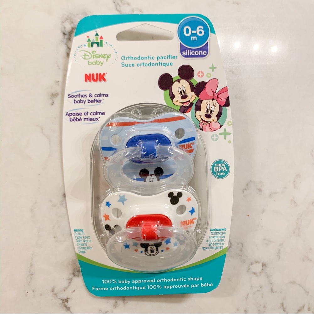 Mickey Mouse Disney Baby Nuk Pacis ⭐️Bundle me!⭐️